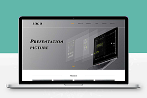 (自适应手机端)英文外贸网站模板 企业通用电子产品外贸网站源码下载